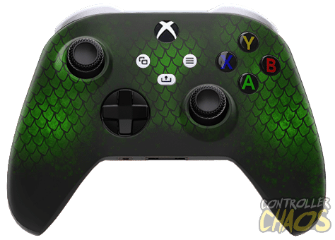 Forest Dragon - Xbox One Elite - Custom Controllers - Controller Chaos