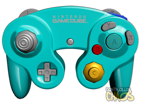 Skygge trussel kasket Emerald Blue - Retro Nintendo GameCube - Super Smash Bros Ultimate - Custom  Controllers - Controller Chaos