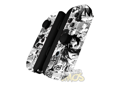 Black Anime For Nintendo Switch OLED Case Shell Soft TPU Protective Joycons  Cover For Switch OLED Decal Controller JoyCons Shell - AliExpress