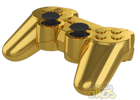 Chrome Gold Controller - Controllers