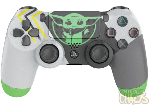 Vanding reparatøren slag Baby Yoda - PlayStation 4 - Custom Controllers - Controller Chaos