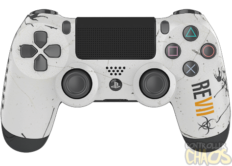 7 Playstation Evil Controllers Capcom Controller Custom Chaos - - Resident - 4 -