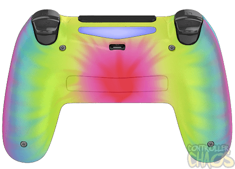 Konsttryck Playstation Gaming Controller Neon