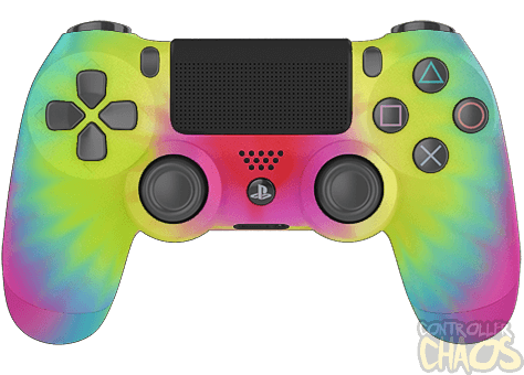 Neon Tie - Playstation 4 - Custom Controllers Chaos
