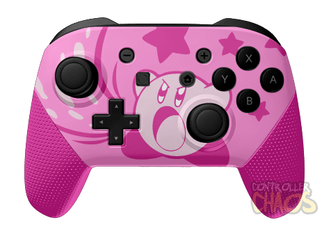 Kirby - Nintendo Switch Pro - Custom Controllers - Controller Chaos