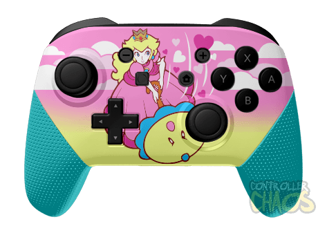 Princess Peach - Nintendo Switch Pro - Custom Controllers - Controller Chaos