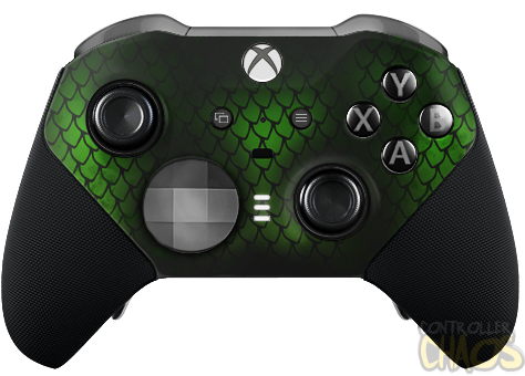 Forest Dragon - Xbox One Elite - Custom Controllers - Controller Chaos