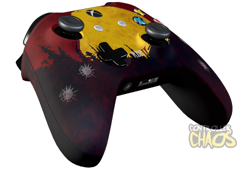 Custom Painted Western Themed Controller RDR2