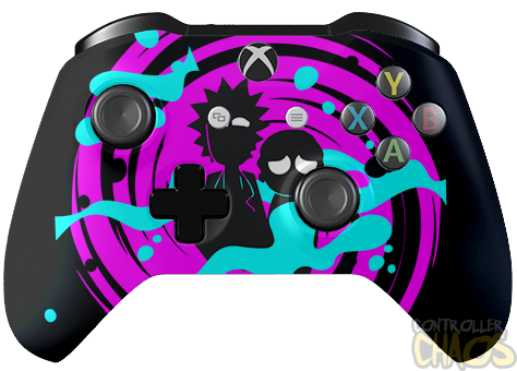 Rick N Morty inspired Xbox Series X Controller