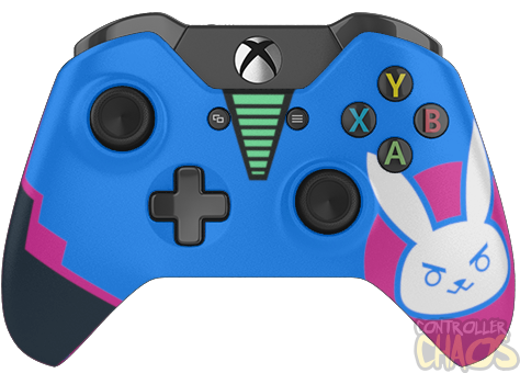 Overwatch Dva Xbox One Custom Controllers Controller Chaos