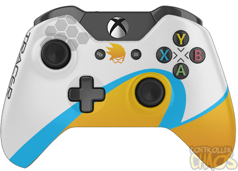 Overwatch Tracer Xbox One Custom Controllers Controller Chaos